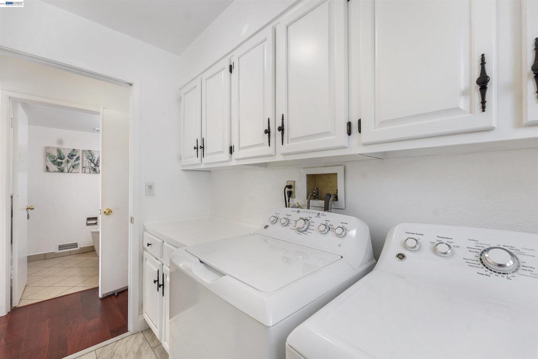 Laundry and hallway storage